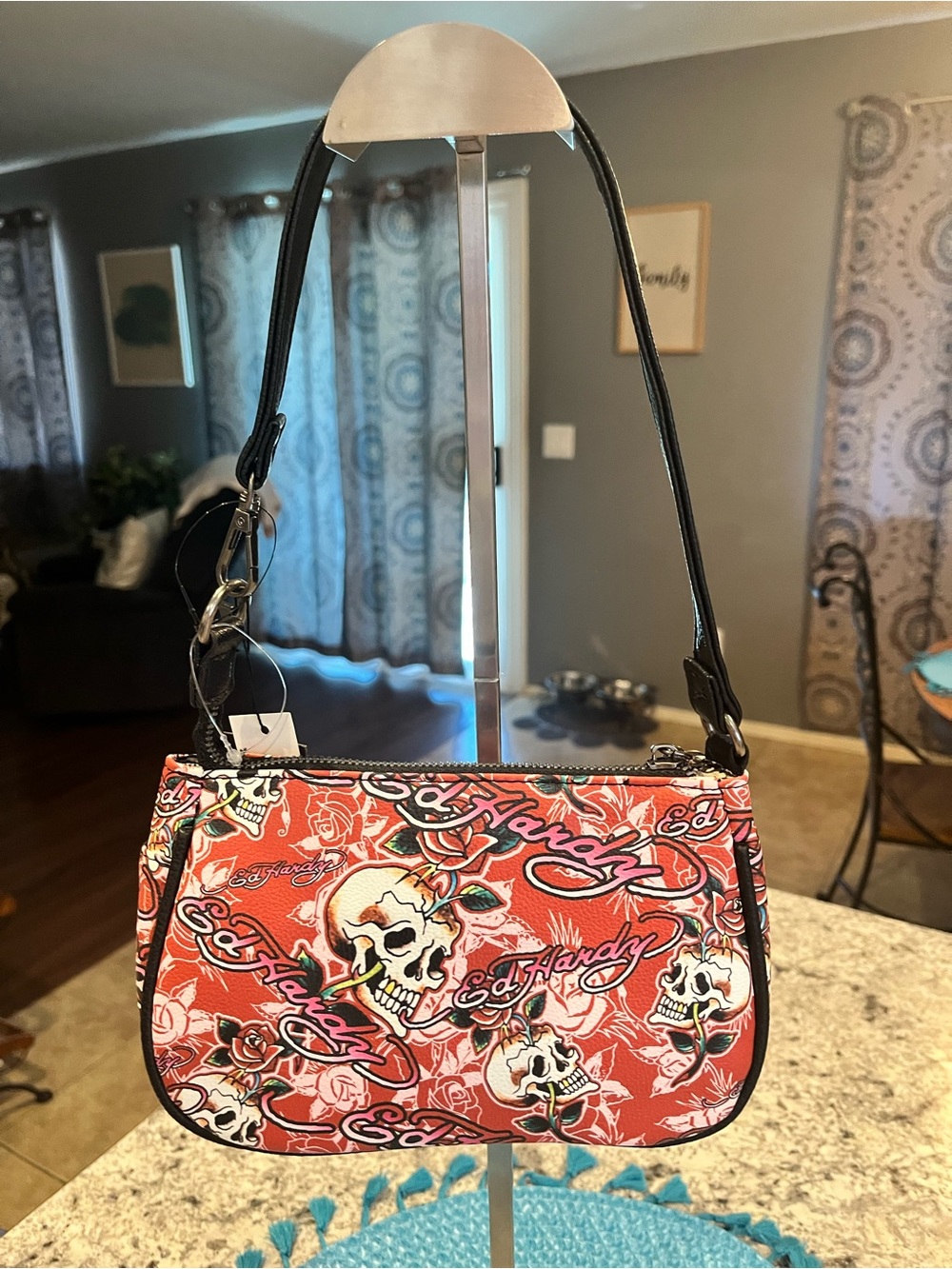 Ed Hardy Mini Handbag New - Picture 3 of 11